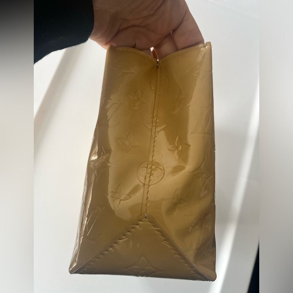 Louis Vuitton LV Reade PM Yellow Vernis Handbag- Vintage EUC - Picture 11 of 16